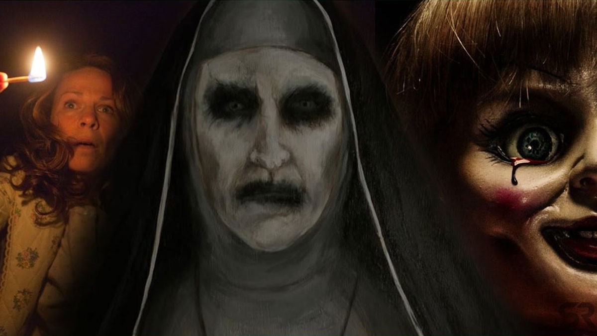 Một bóng ma lờ mờ trong hành lang tối, tạo cảm giác rợn người