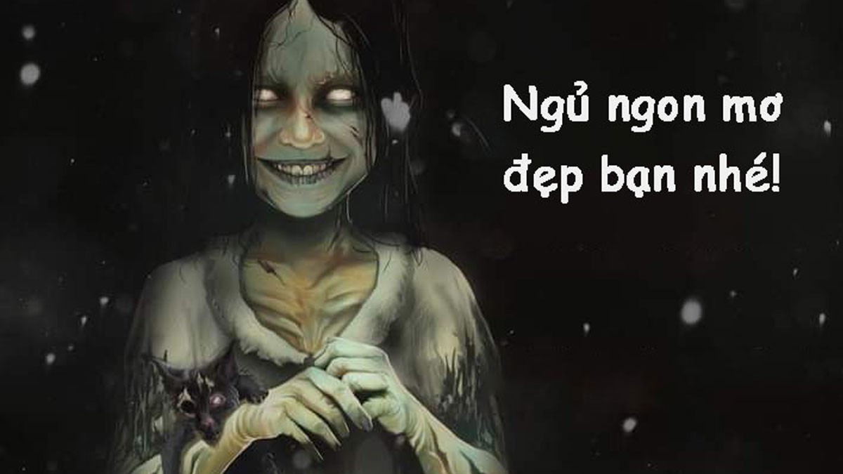 Một con ma với đôi mắt đỏ rực, biểu tượng của sự giận dữ