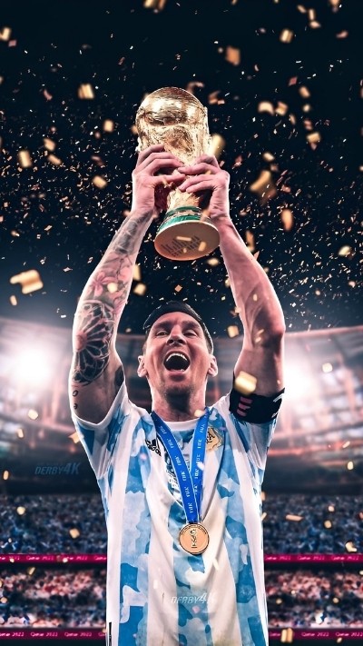 Messi thực hiện pha đi bóng