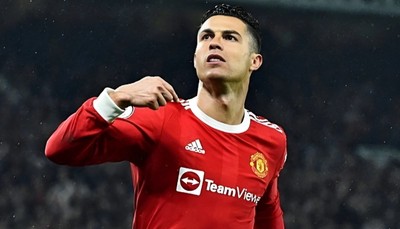 Ảnh nền Ronaldo 4K sắc nét, tái hiện khoảnh khắc thi đấu