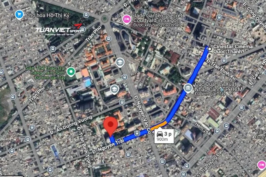 Sân Cầu Lông Đại học Sài Gòn - Sân cầu lông Quận 5