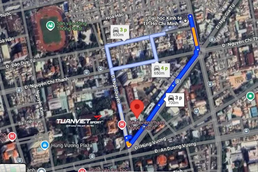 Sân Cầu Lông Trung Tâm Giáo dục Thường xuyên Chu Văn An - Sân cầu lông Quận 5