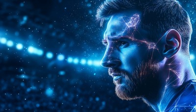 Bộ ảnh nền Messi 3D cho điện thoại