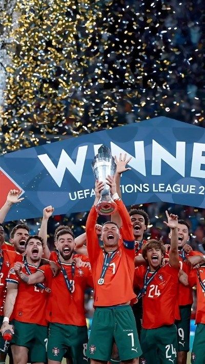 Hình ảnh Ronaldo đẹp nhất trong màu áo Bồ Đào Nha