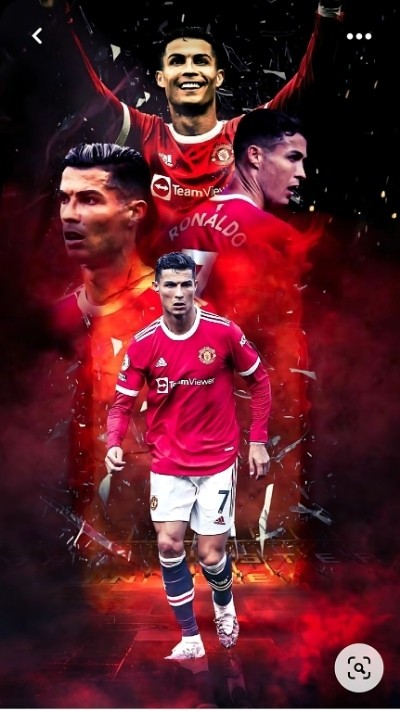 CR7 trong màu áo Manchester United
