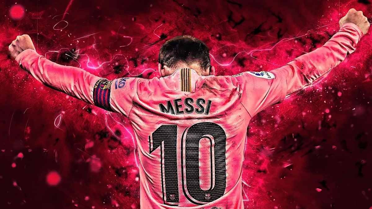 Hình nên Messi ăn mừng