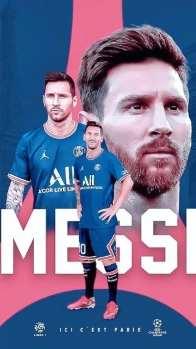 Messi PSG cho iPhone