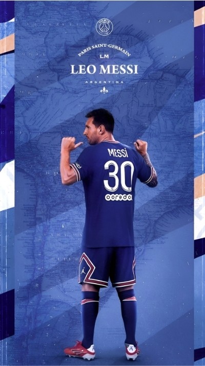Hình nền Messi PSG cực chất