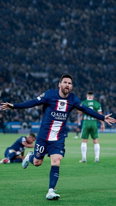 Messi trong màu áo PSG