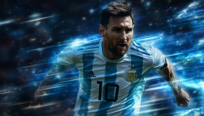Messi trang phục thi đấu
