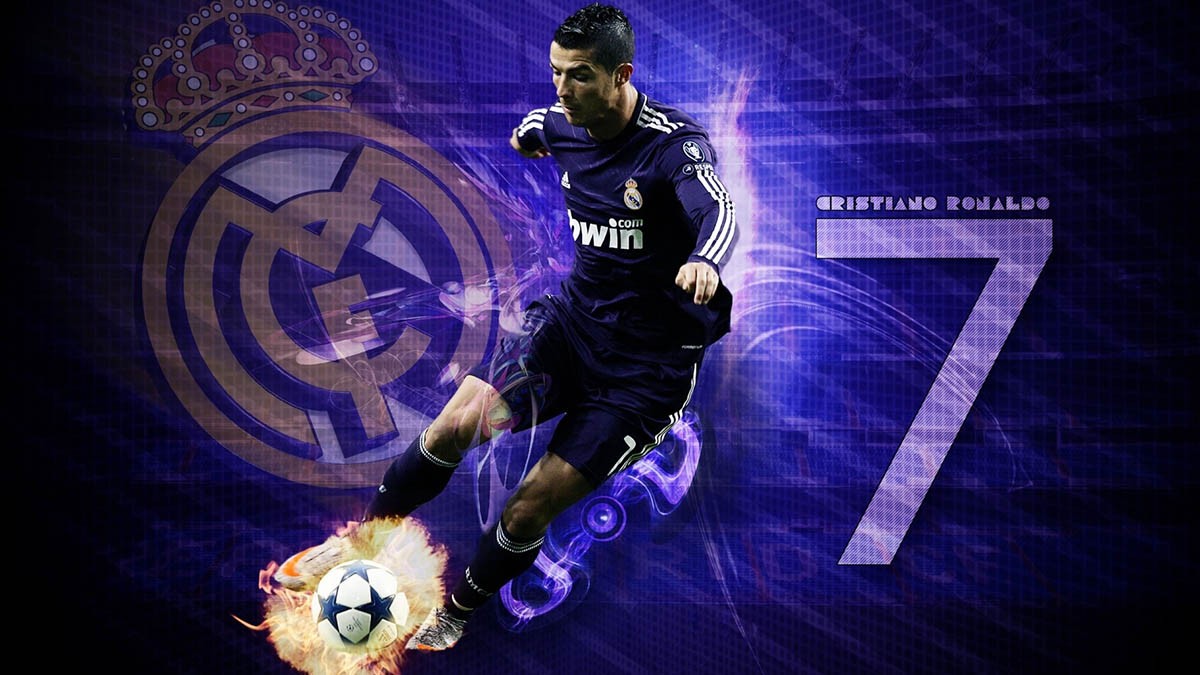 Ronaldo với hiệu ứng 3D