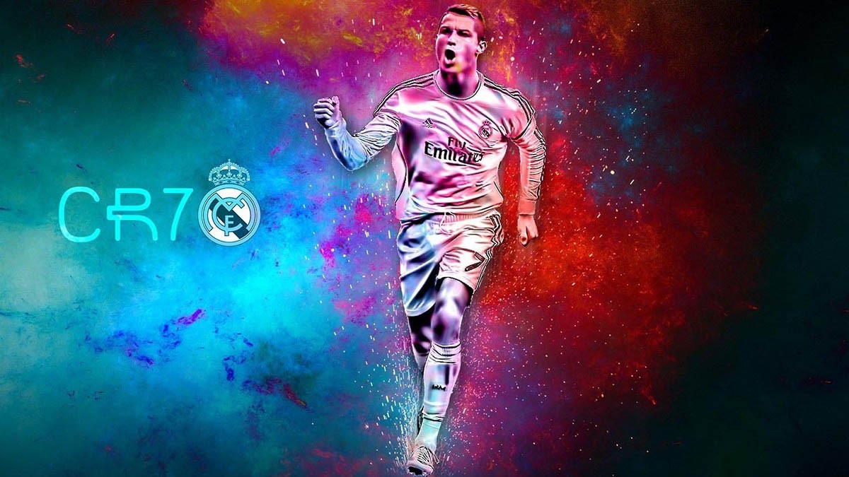 Ronaldo với hiệu ứng 3D