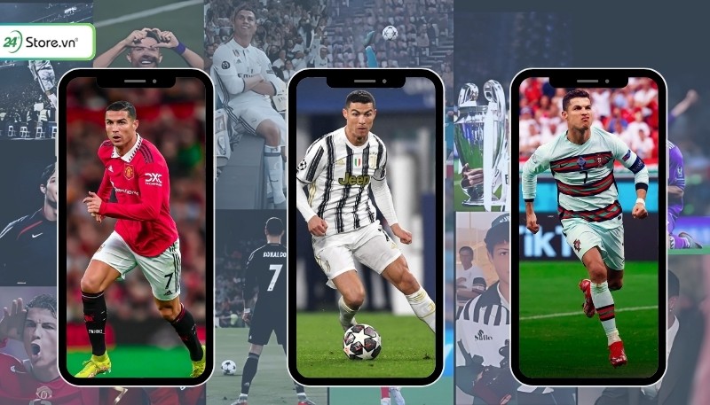 Cristiano Ronaldo ăn mừng bàn thắng với biểu cảm đầy tự hào