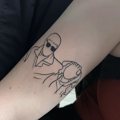 Hình xăm Family khắc họa bố mẹ