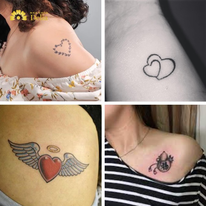 Hình xăm trái tim, hồ lô biểu tượng cho sự hòa hợp