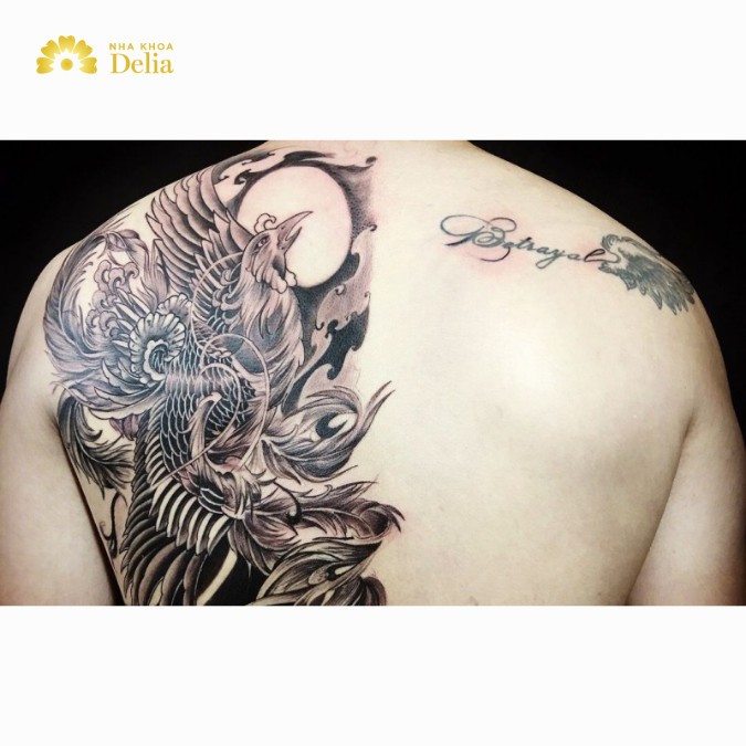 Hình xăm phong thủy về sự bùng nổ sức sống và sự phục hưng
