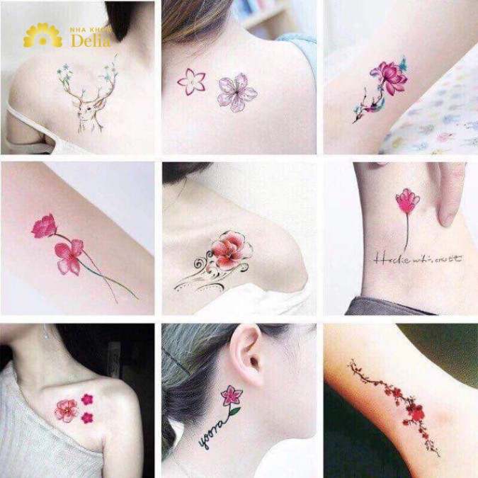 Hình xăm phong thủy cho nữ về tình yêu chung thủy và bền lâu