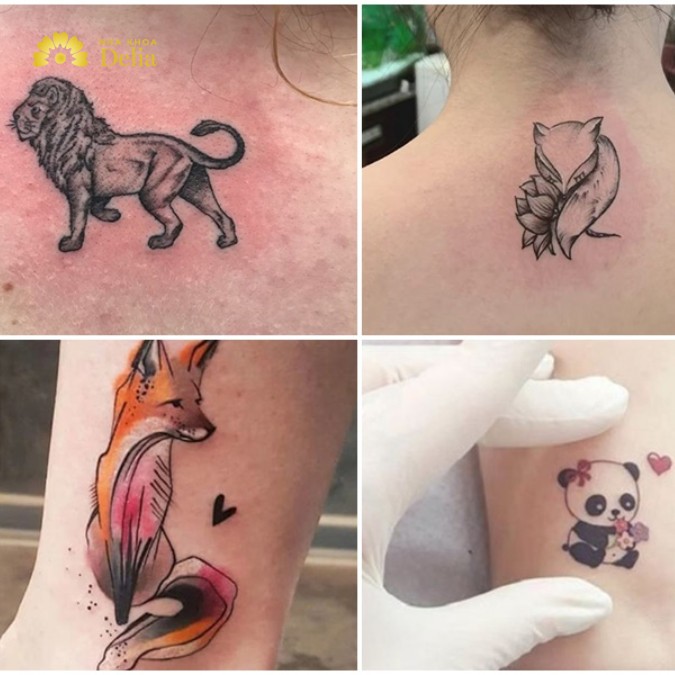 Hình xăm con cáo ý nghĩa về sự quyến rũ, gợi cảm và thông minh