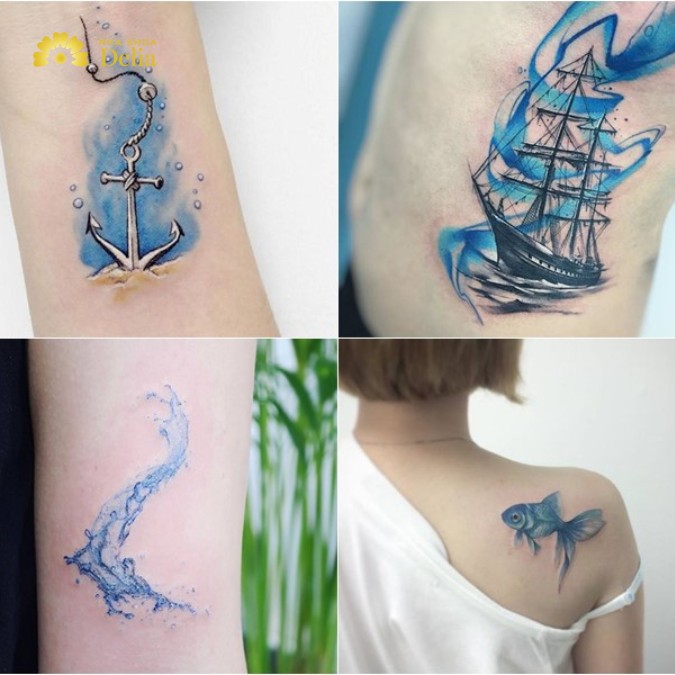 Hình ảnh về cá, nước hợp cho người mệnh Thủy