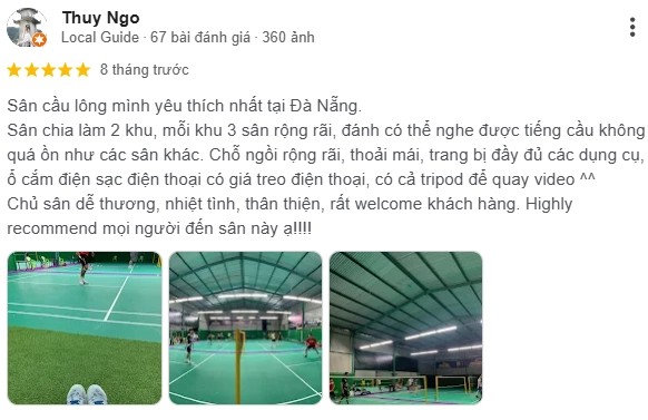Đánh giá của người chơi tại sân Pickleball PinPon