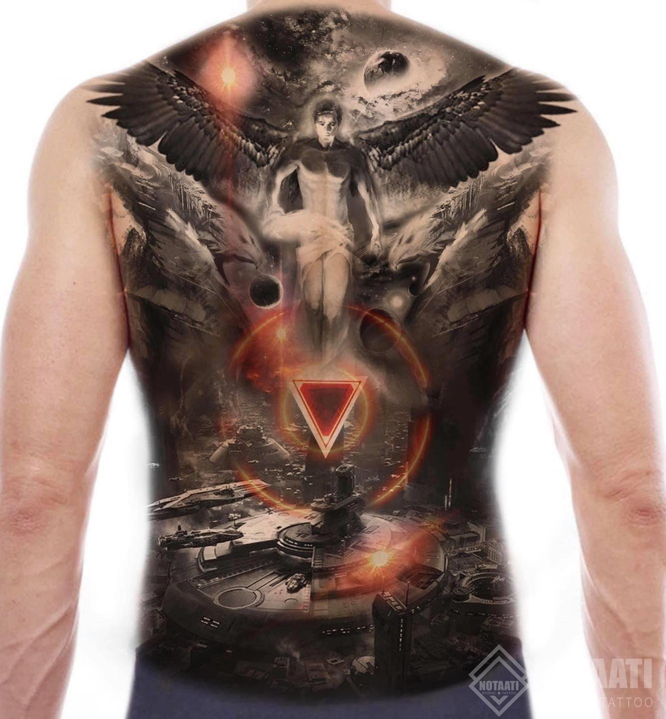 Tìm hiểu ý nghĩa hình xăm thiên thần