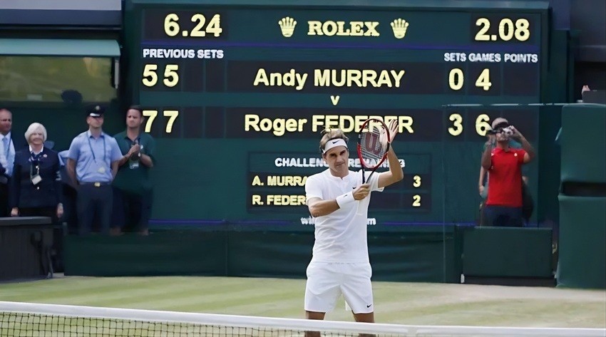 Tương tự trận đấu 3 set, tại trận đấu 5 set, mỗi set cũng bao gồm 6 game, trừ set thứ 5 là set quyết định (Nguồn: Internet)