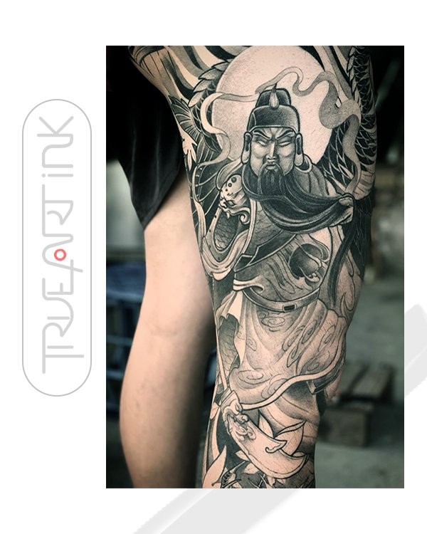 Tuyển tập hình xăm Ngũ Hổ Tướng