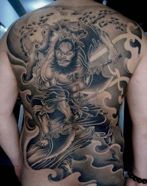 Trương Phi với vẻ mặt dữ dằn