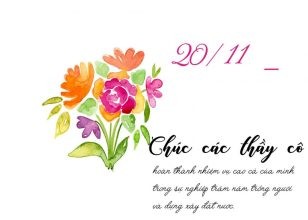 Bài thơ về ngày 20/11 xúc động nhất