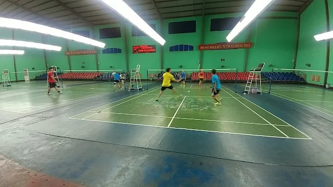 Sân cầu lông Trung tâm văn hoá thể thao Vietsovpetro