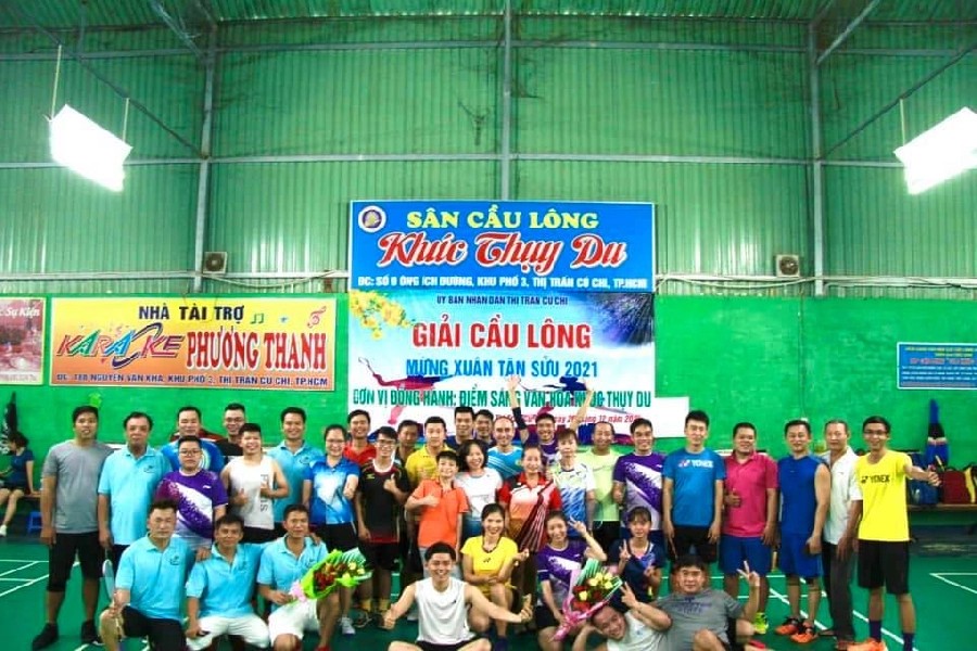Sân cầu lông Khúc Thụy Du huyện Củ Chi