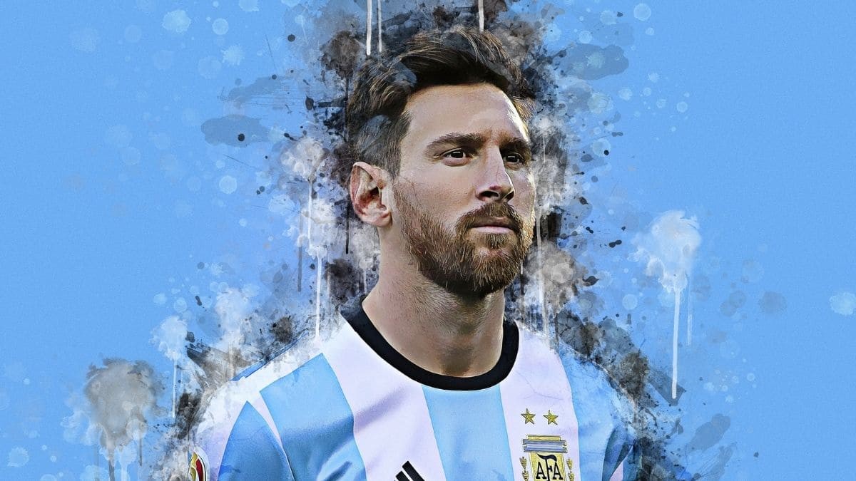 Hình nền Messi 3D cho máy tính số 45