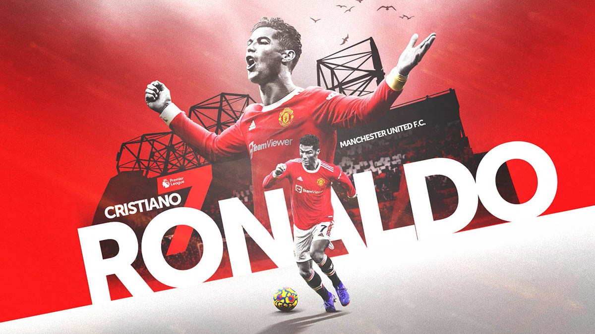 Ronaldo với biểu cảm đầy tự hào