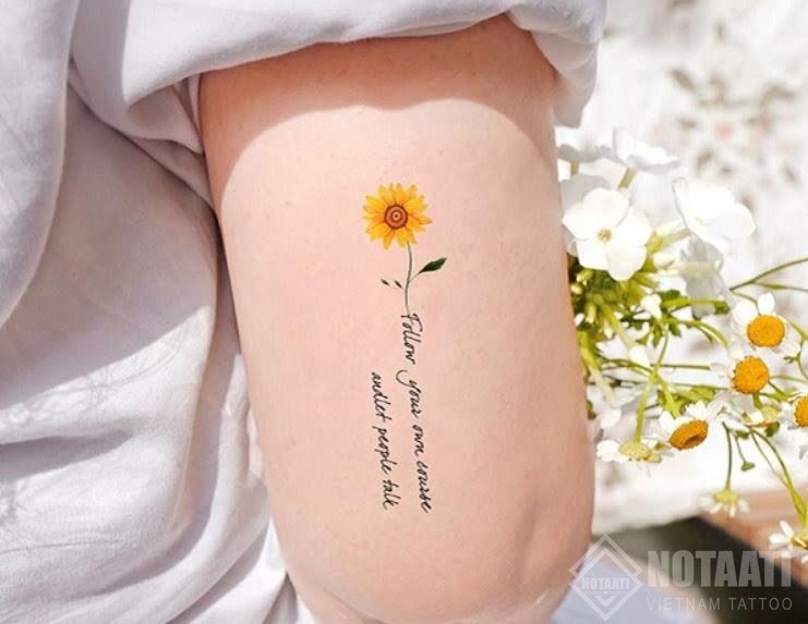 Hình thăm kết hợp chữ thể hiện điểm nhấn