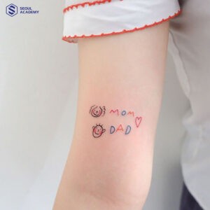 Gợi ý xăm chữ tiếng Anh ý nghĩa về gia đình đơn giản nhất