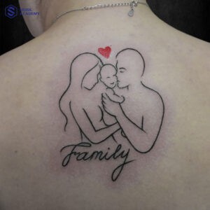 Gợi ý hình xăm chữ tiếng Anh ý nghĩa về gia đình