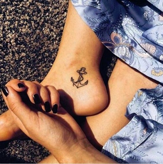 Hình xăm mỏ neo cá tính và đầy ý nghĩa