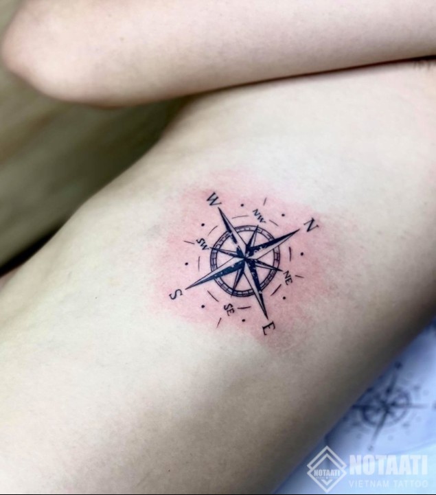 ý nghĩa hình xăm la bàn mỏ neo