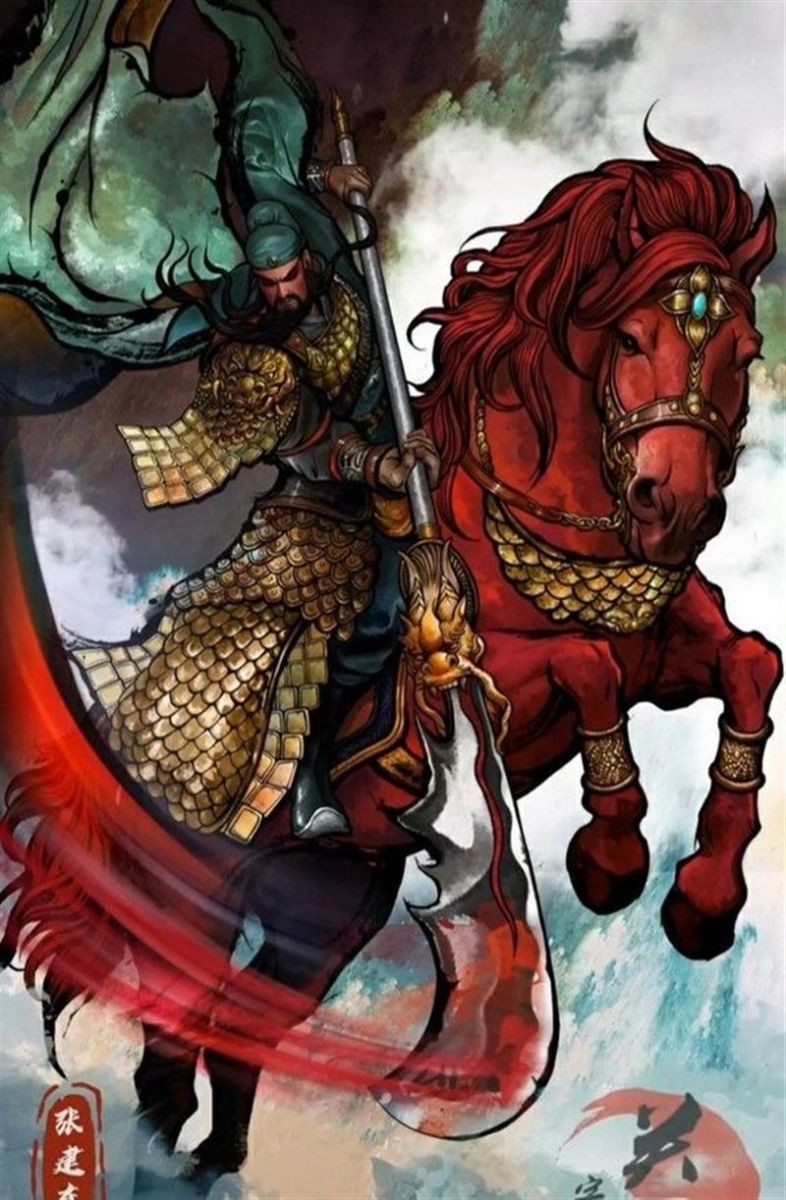 Hình xăm Quan Công 3D