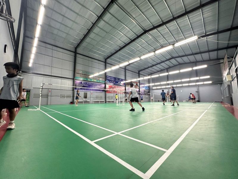 Sân cầu lông Hiếu Con - Nguồn: Internet