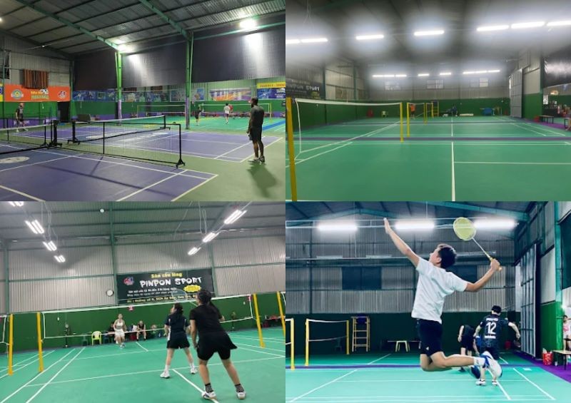 Sân cầu lông Pinpon - Nguồn: Internet