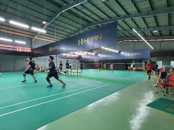 Hình ảnh bên trong sân cầu lông HAAN BADMINTON CLUB