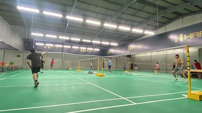 Hình ảnh bên trong sân cầu lông HAAN BADMINTON CLUB