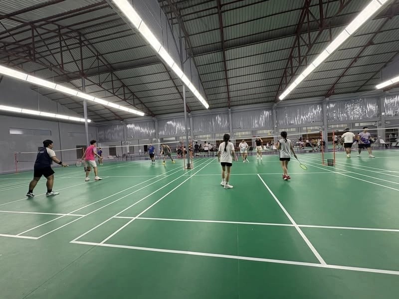 Tổng quan sân cầu lông Nguyễn Trọng Quyền