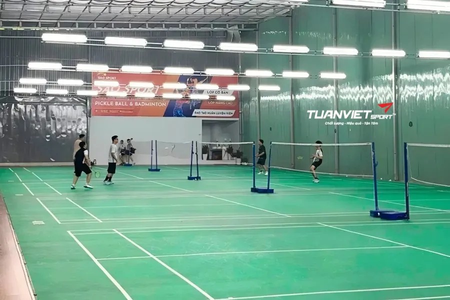 Sân cầu lông PooC - Sân cầu lông quận Phú Nhuận
