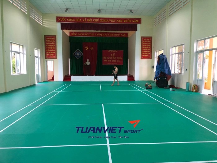 Khảo sát và tư vấn thi công sân cầu lông