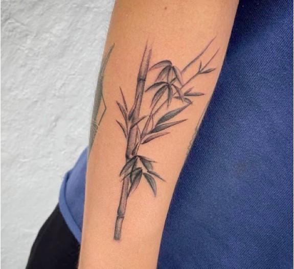 Hình xăm tre trúc thích hợp với người mạng Mộc
