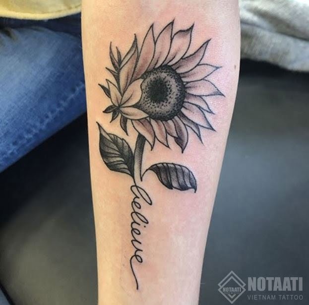 y nghia hinh xam hoa huong duong 1