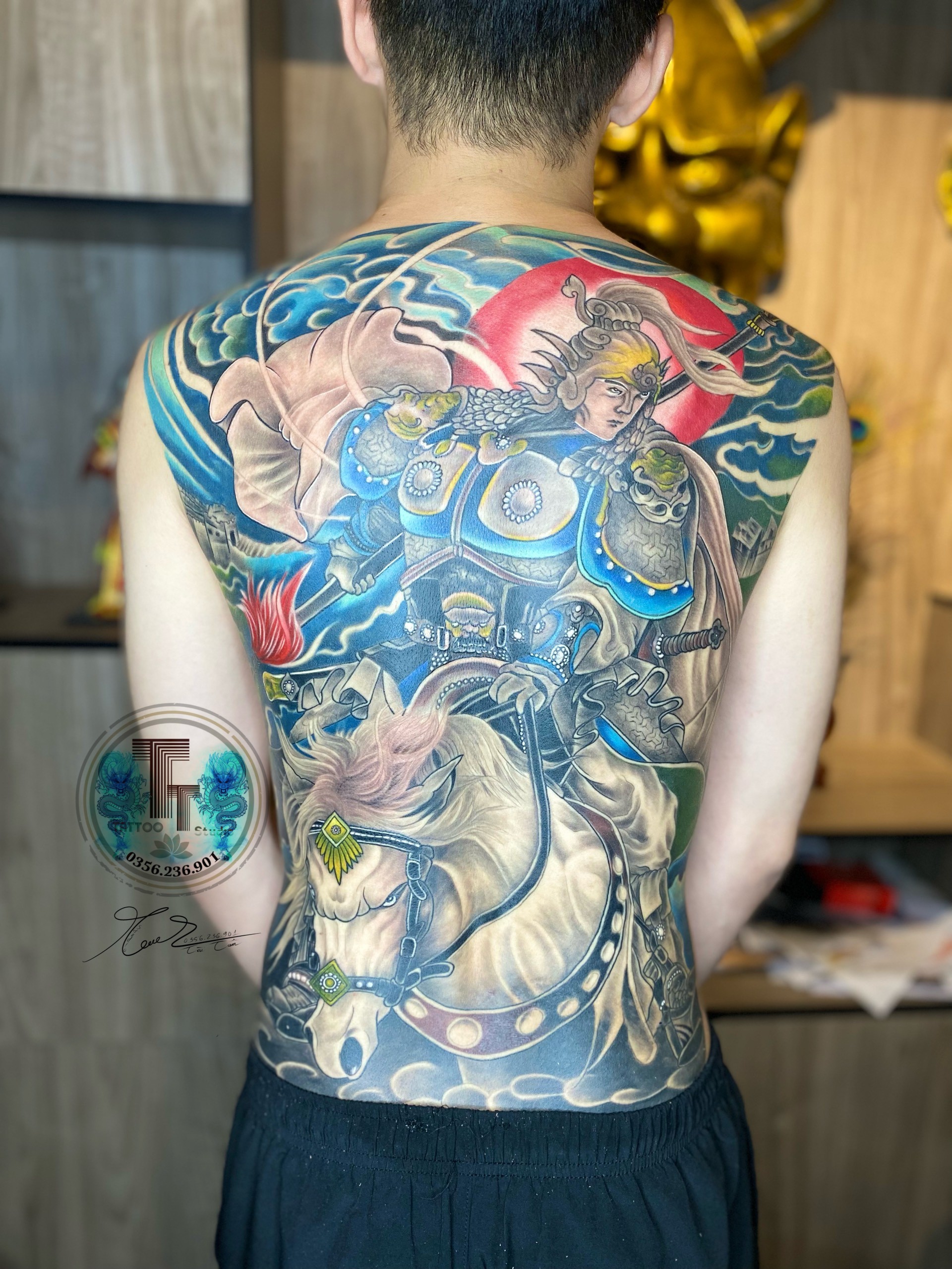 Hình ảnh Triệu Vân với thần thái uy nghiêm