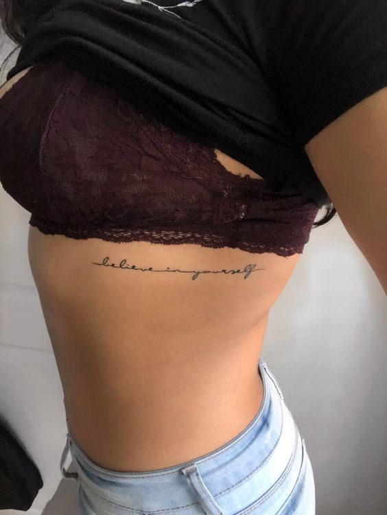 Believe in yourself